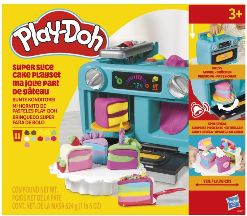 Play-Doh Super Slice Cake Playset