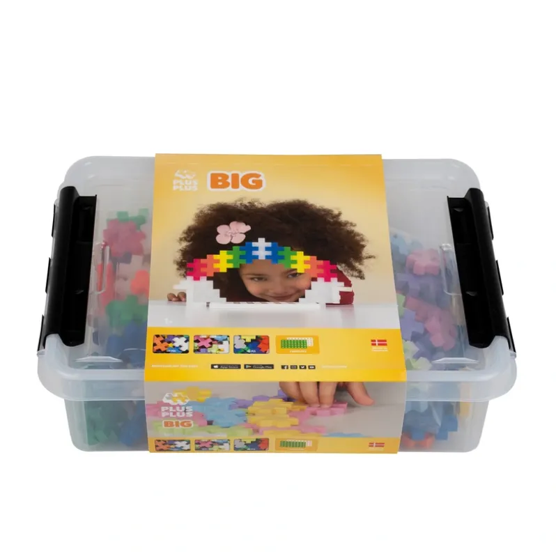 Plus-Plus BIG Storage Box Mix 200 stk