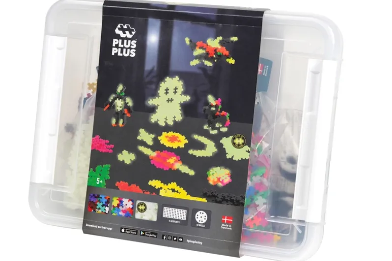 Plus-Plus Build and Glow Storage Box / 2000 pcs