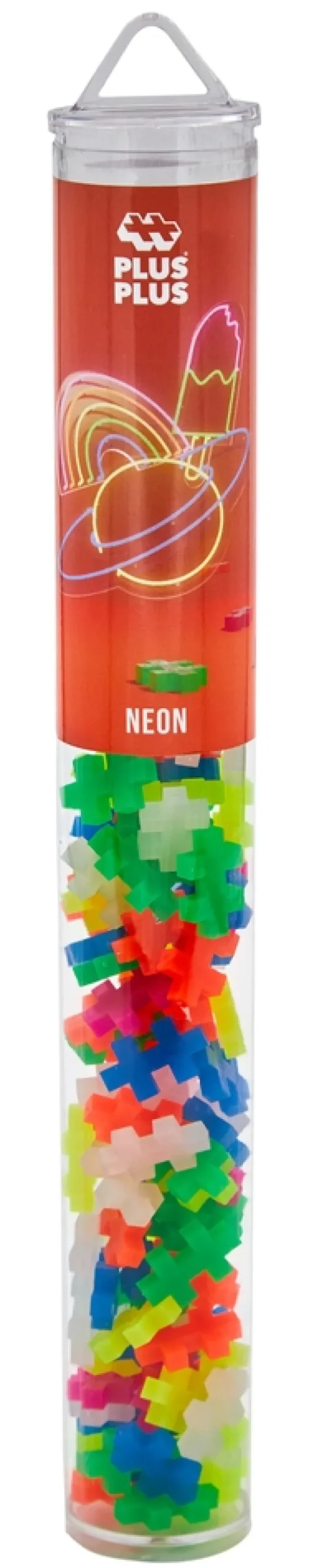 Plus-Plus Neon Mix / 100 pcs Tube