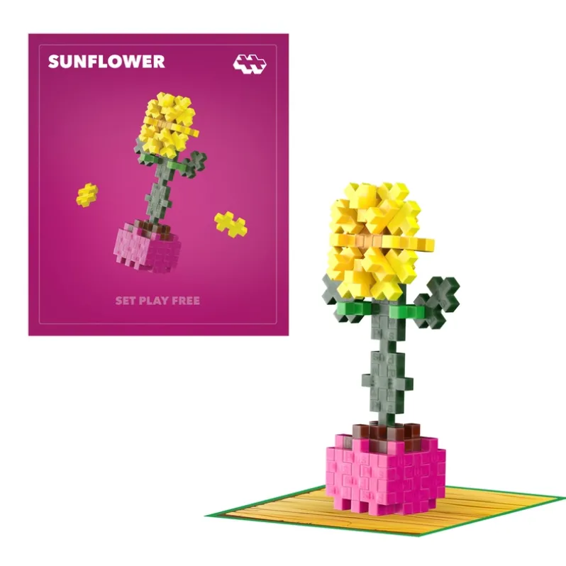 Plus-Plus Plant Packs - Sunflower