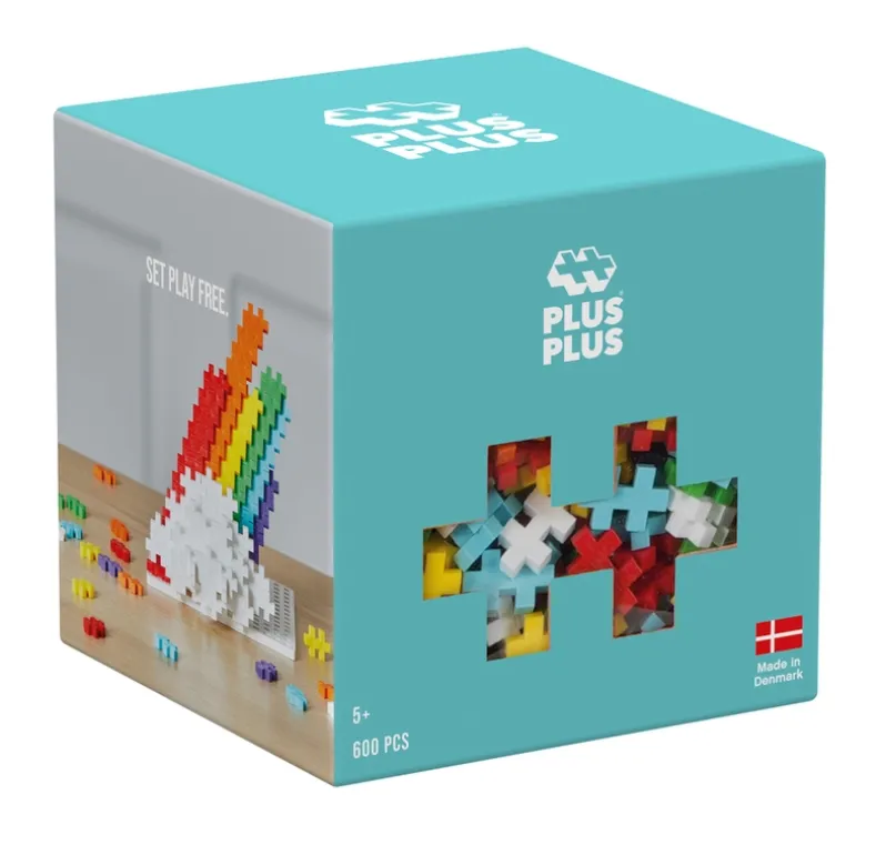Plus-Plus Rainbow / 600 pcs