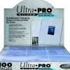 9-Pocket Pages Silver Blue 100 stk