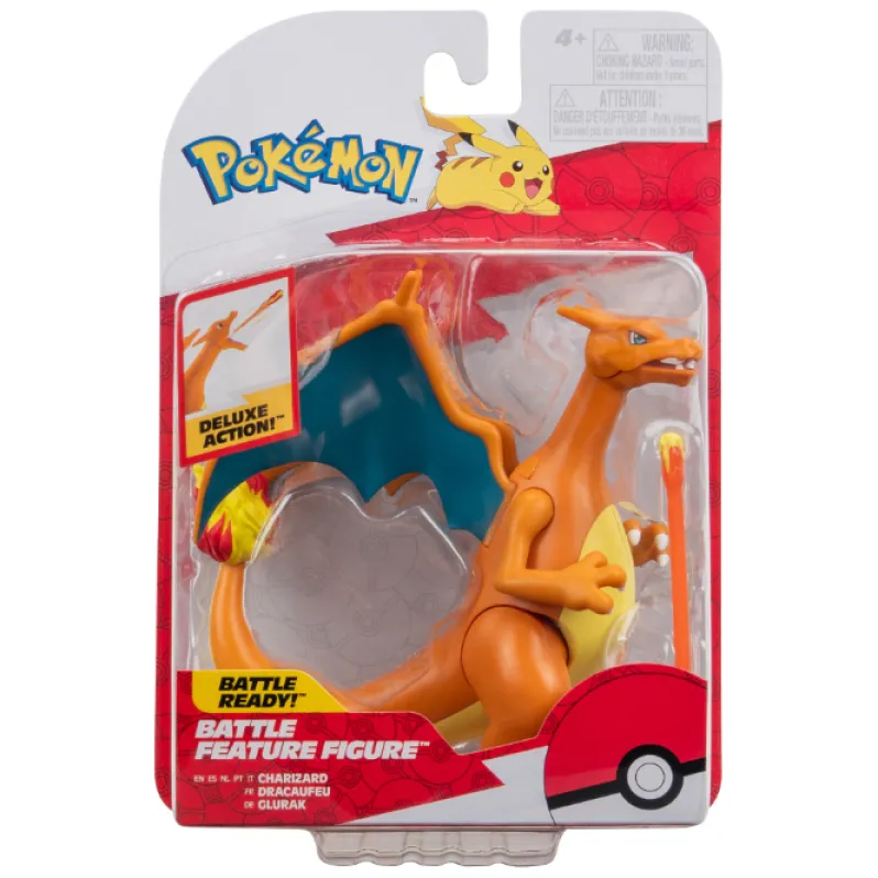 Pokemon battle feature figure Charizard