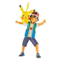 Pokemon battle feature figure Ash and Pikachu