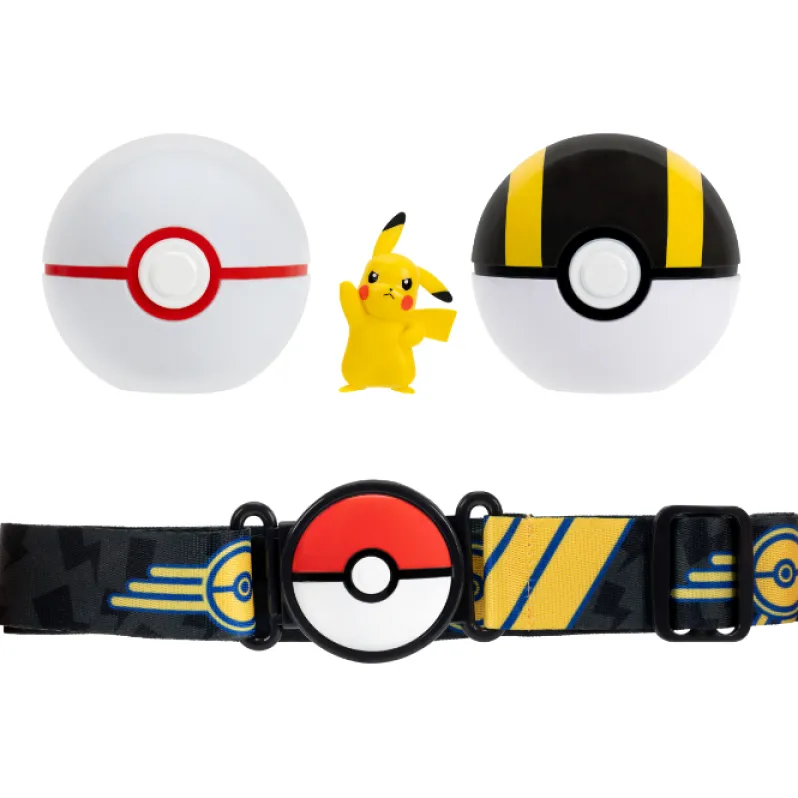 Pokemon clip n go belt set Pikachu