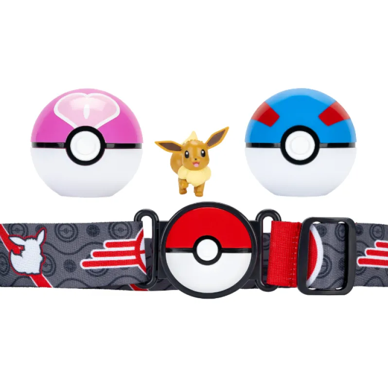 Pokemon clip n go belt set Eevee