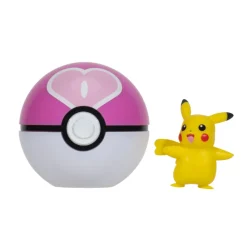 Pokemon clip n go Pikachu with love ball