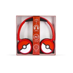 Pokemon høretelefoner til børn, rød