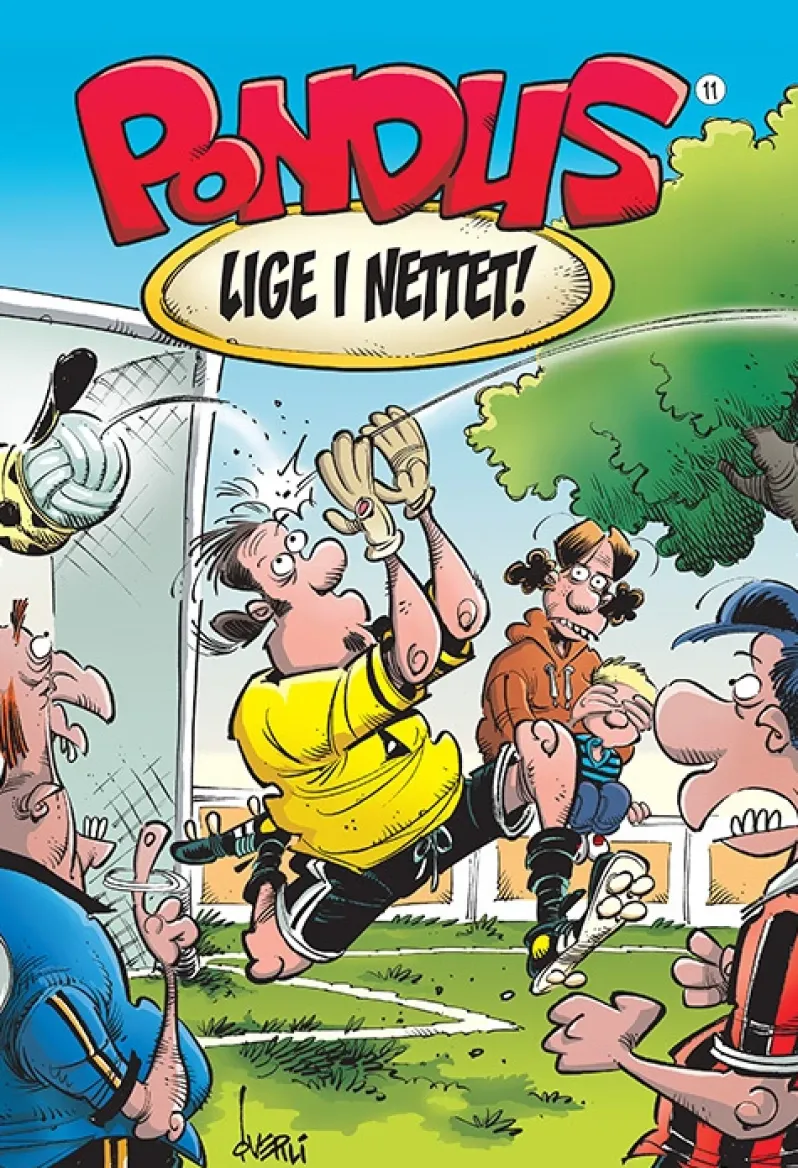 Pondus 11: Lige i nettet