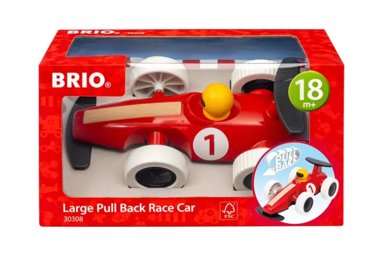Pull Back Racerbil Stor