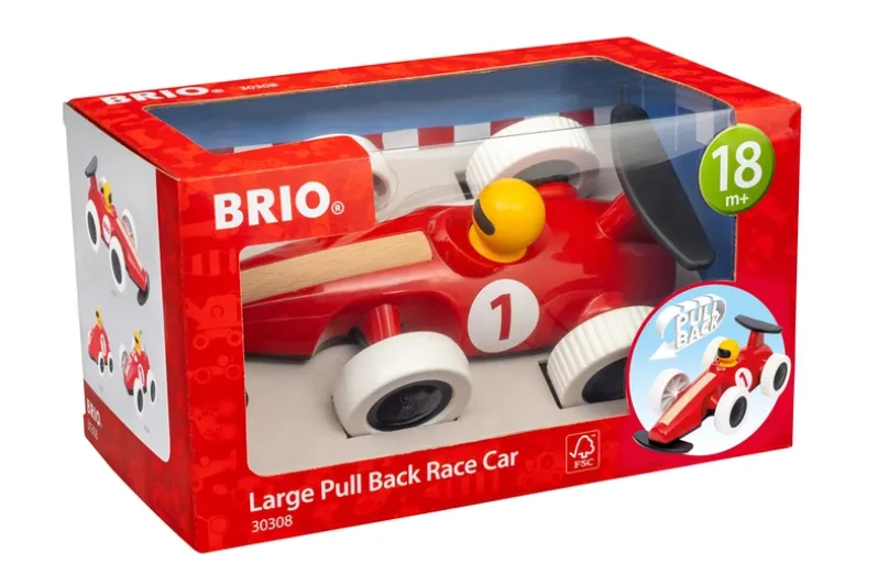 Pull Back Racerbil Stor