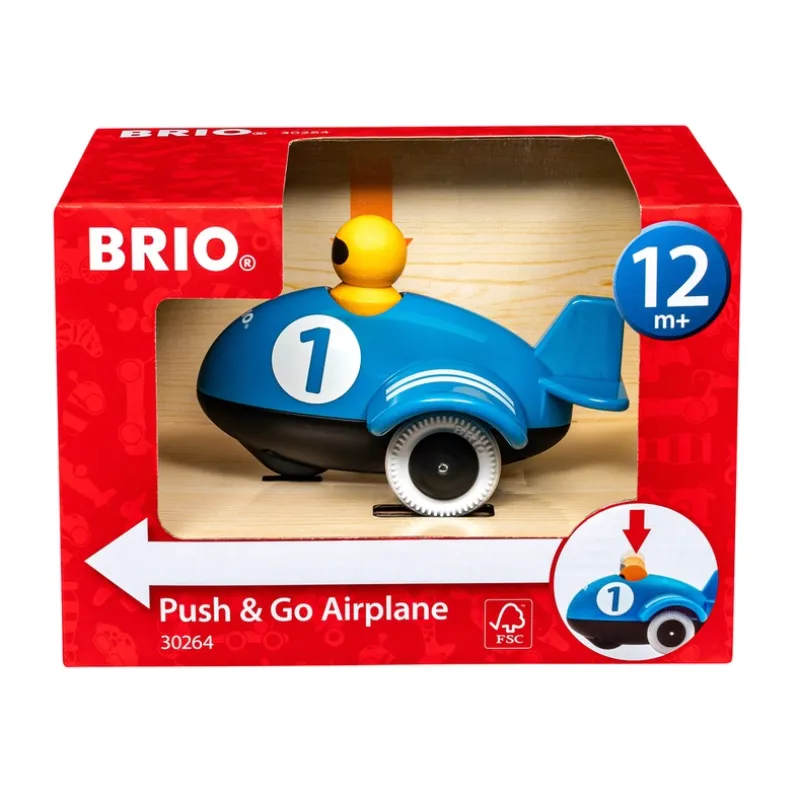 Push & Go Flyvemaskine
