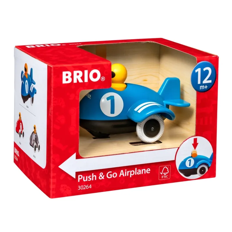 Push & Go Flyvemaskine
