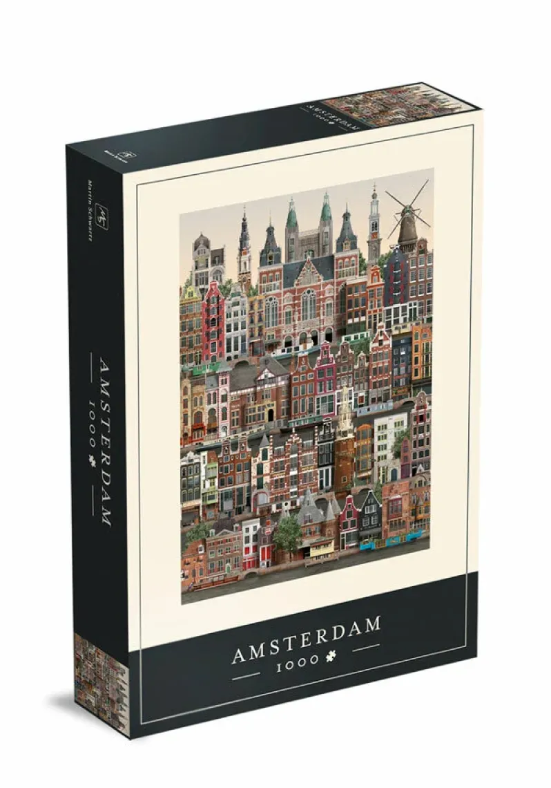 Puslespil Amsterdam 1000 brikker