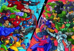 Puslespil Clementoni Marvel vs Heroes 104 brikker