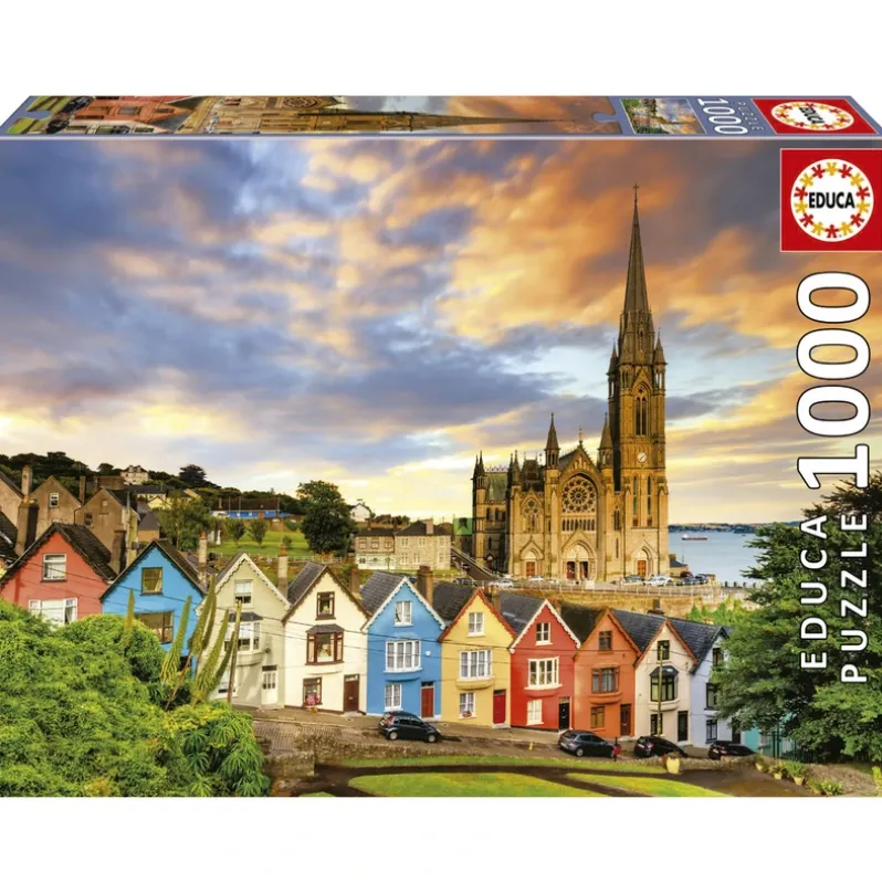 Puslespil Cobh Cathedral Ireland 1000 brikker