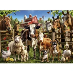 Puslespil Farmyard Buddies 500 brikker