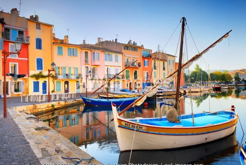 Puslespil Harbour In Martigues Provence 1000 brikker