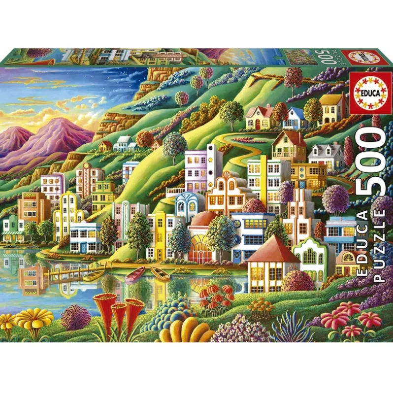 Puslespil Hidden harbor 500 brikker