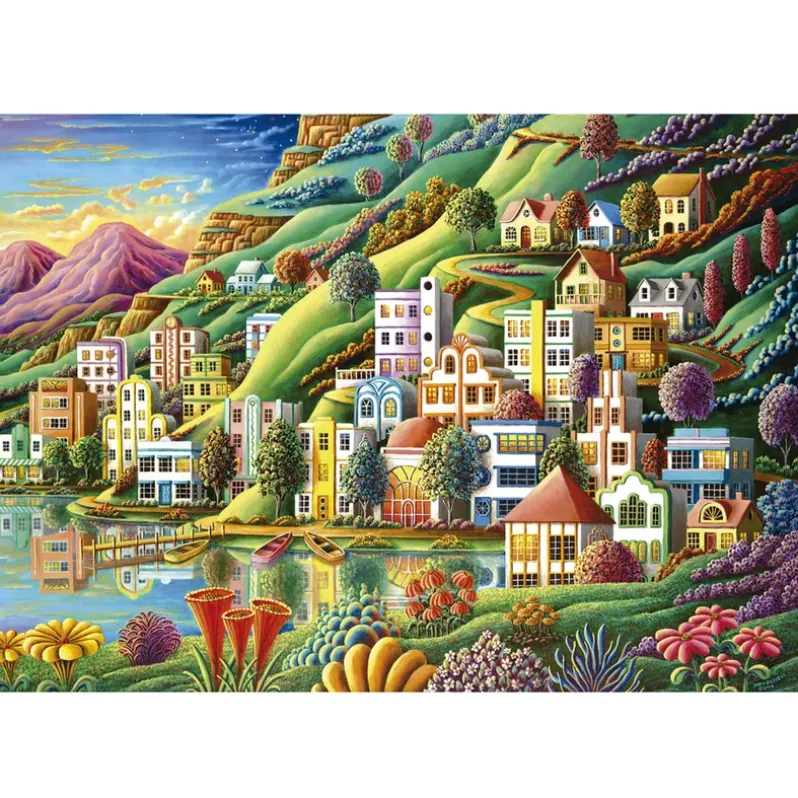 Puslespil Hidden harbor 500 brikker