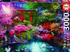 Puslespil Japanese Garden 3000 brikker