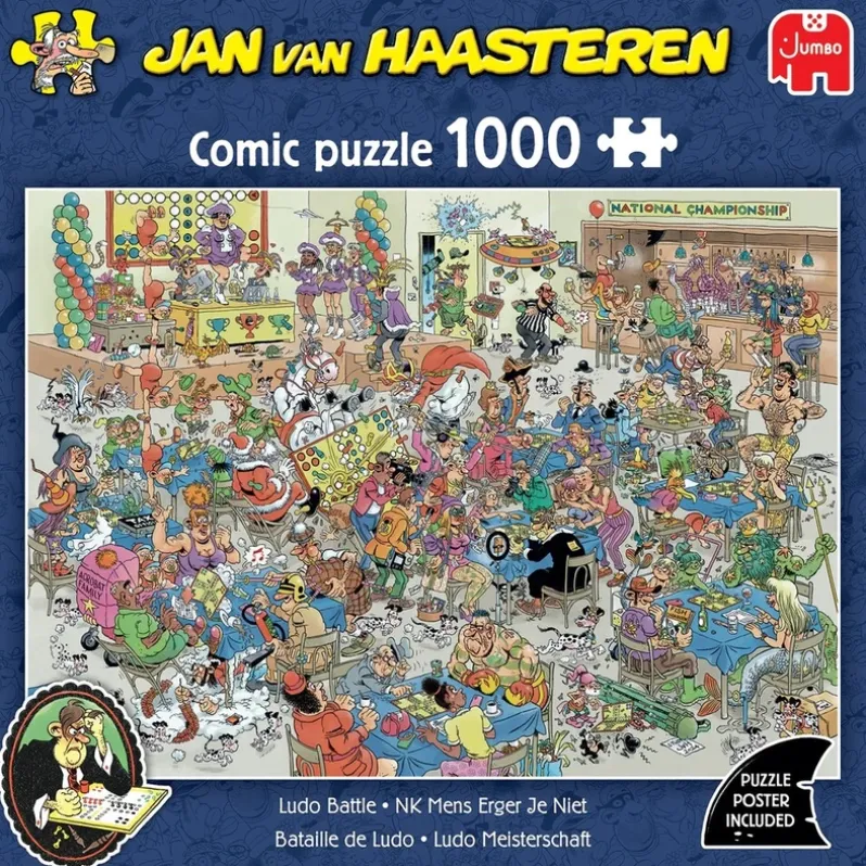 Puslespil JvH Ludo Battle 1000 brikker
