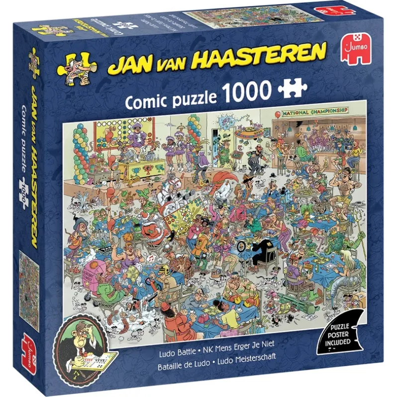 Puslespil JvH Ludo Battle 1000 brikker