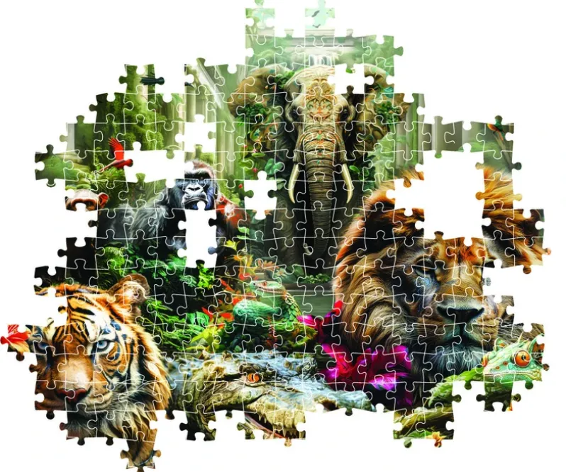 Puslespil Mystic Jungle 1000 brikker