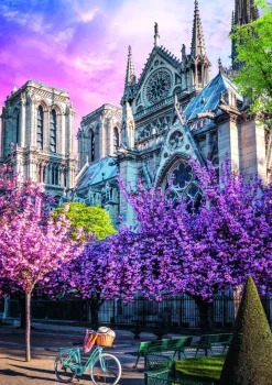 Puslespil Notre Dame Cathedral of Paris 1000 brikker