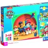 Puslespil Paw Patrol 3x48 brikker