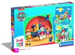 Puslespil Paw Patrol 3x48 brikker