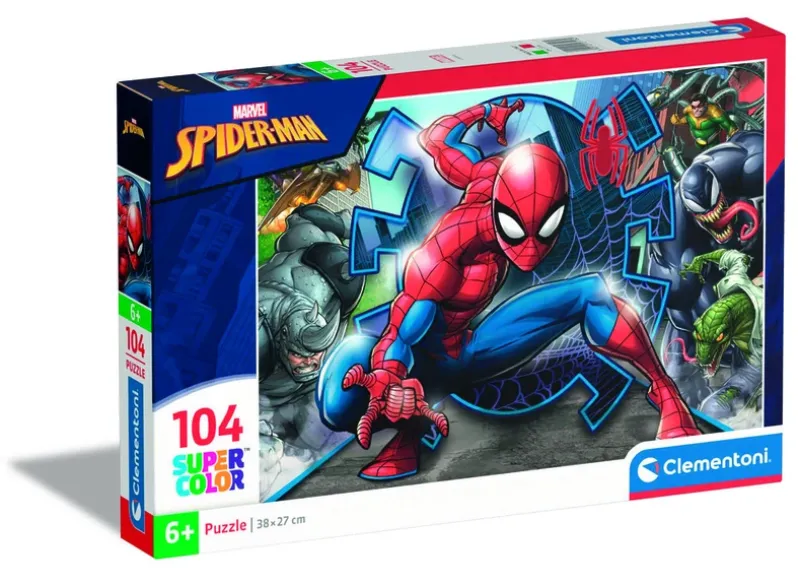 Puslespil Spiderman 104 brikker