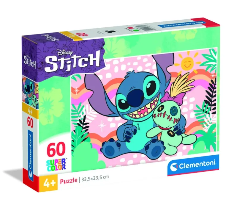 Puslespil Stitch 60 brikker