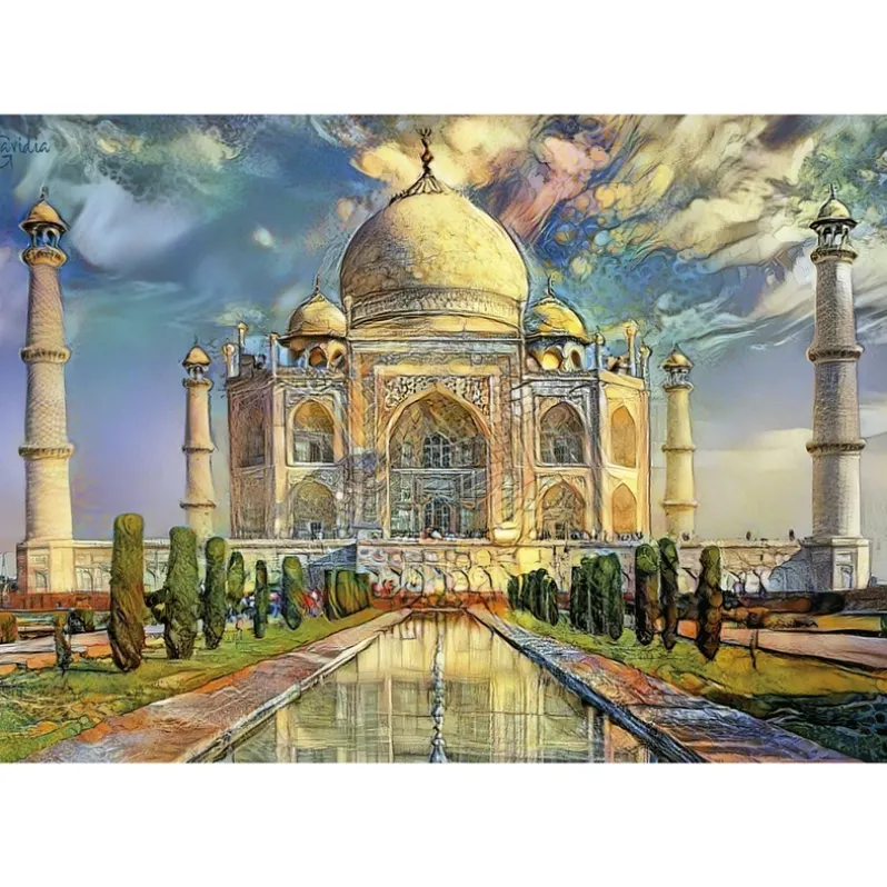 Puslespil Taj Mahal 1000 brikker