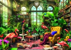 Puslespil The Greenhouse Library 1000 brikker