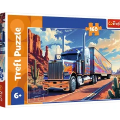 Puslespil Truck on the road 160 brikker
