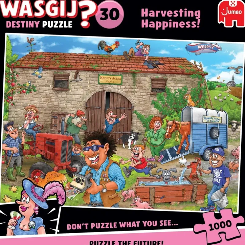 Puslespil Wasgij Destiny 30 Harvesting Happiness! 1000 brikker