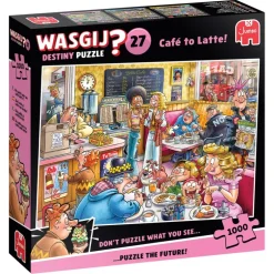Puslespil Wasgij Destiny 27 Café to Latte! 1000 brikker