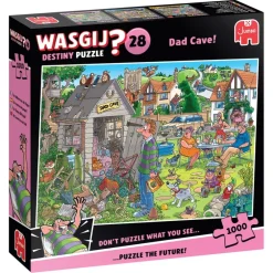 Puslespil Wasgij Destiny 28 Dad Cave! 1000 brikker