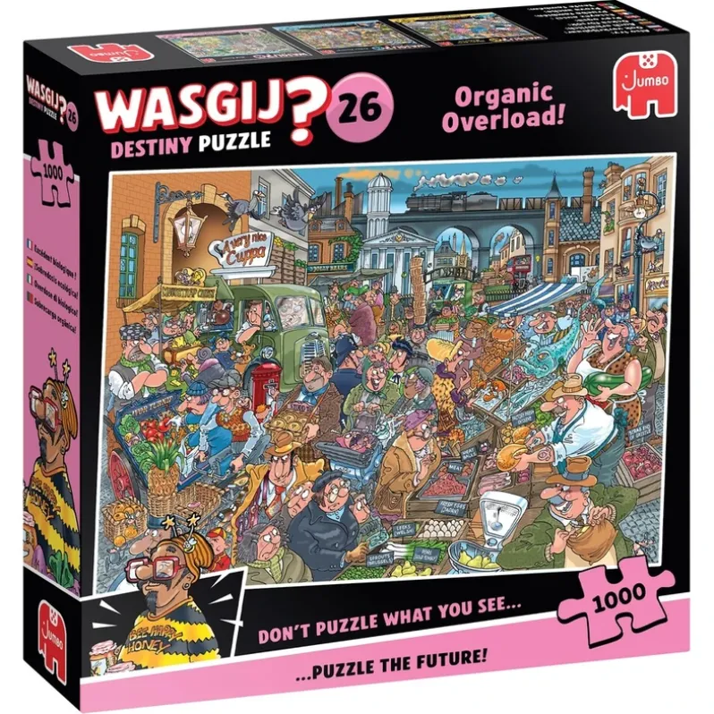 Puslespil Wasgij Destiny 26 Organic Overload! 1000 brikker