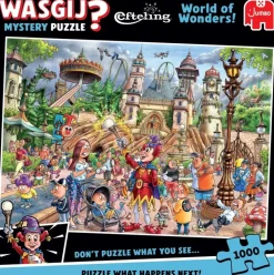 Puslespil Wasgij Mystery Efteling World of Wonders! 1000 brikker