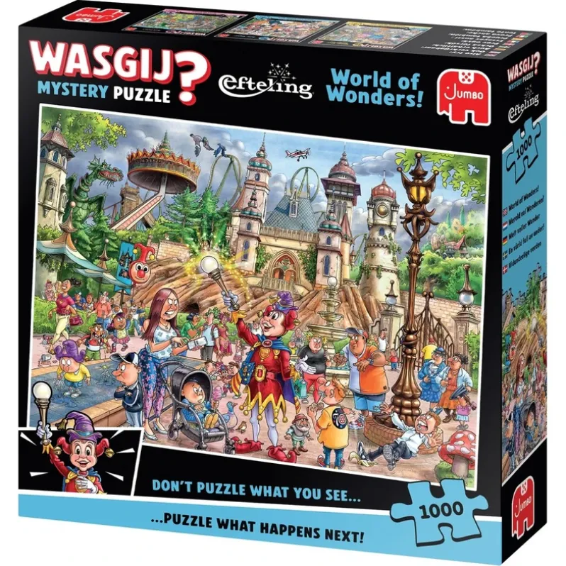 Puslespil Wasgij Mystery Efteling World of Wonders! 1000 brikker