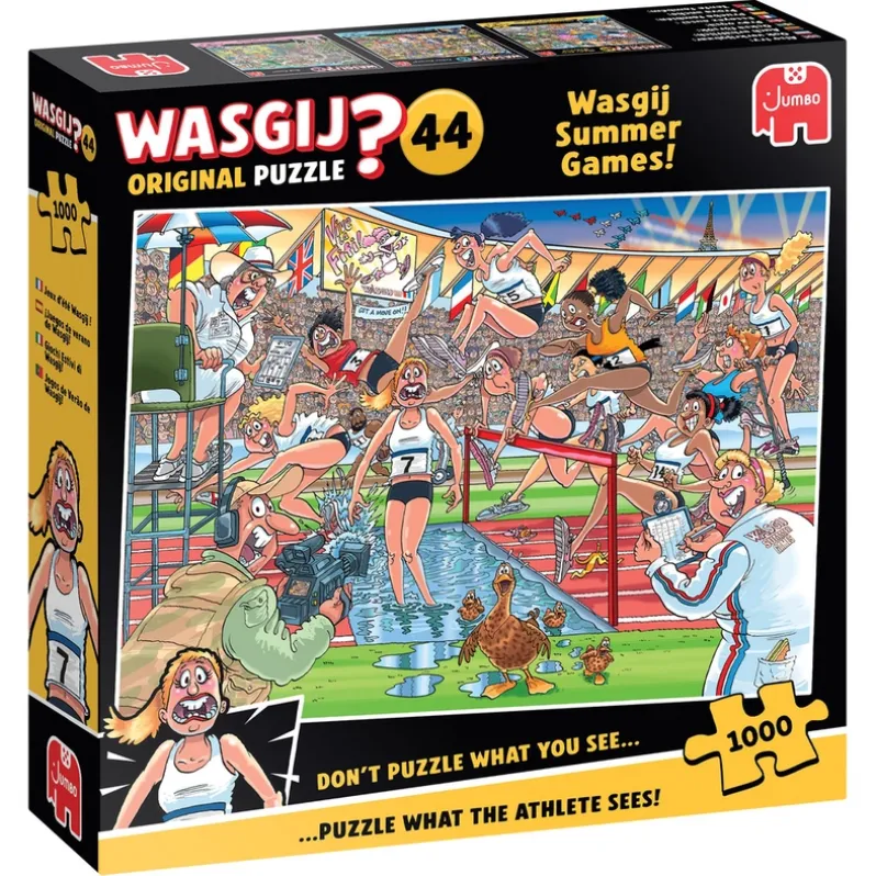 Puslespil Wasgij Original 44 Summer Games! 1000 brikker