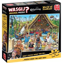 Puslespil Wasgij Original Efteling World of Sindbad! 1000 brikker