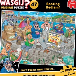 Puslespil Wasgij Original 47 Boating Bedlam! 1000 brikker