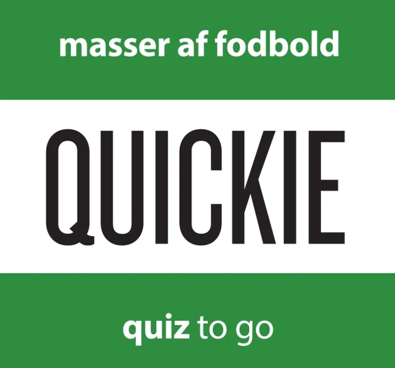 Quizzone Quickie Masser af Fodbold