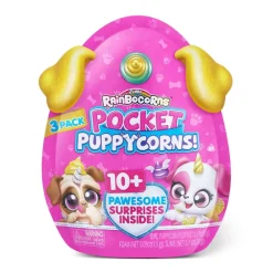 Rainbocorns Pocket Puppycorn 3-pak