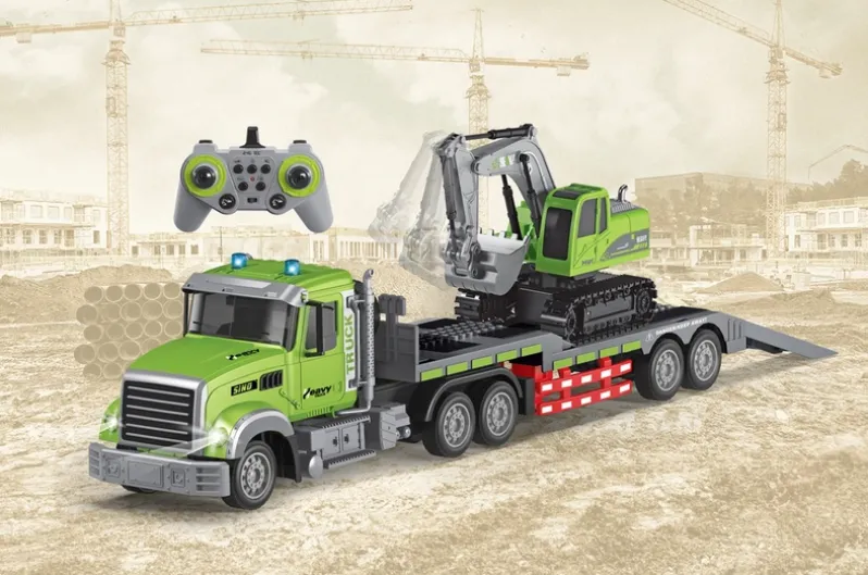 RC EXCAVATOR OG TRUCK