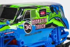 RC Monster Truck 1:20 2,4GHz, blå/grøn